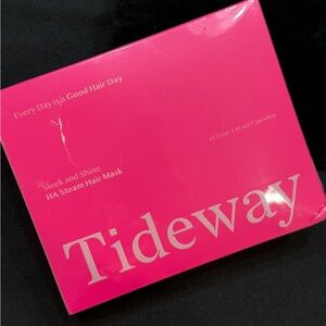 Tideway Box Set of (3) Hair Mask.  HA Steam mask. See pics  dented box. Exp 2027